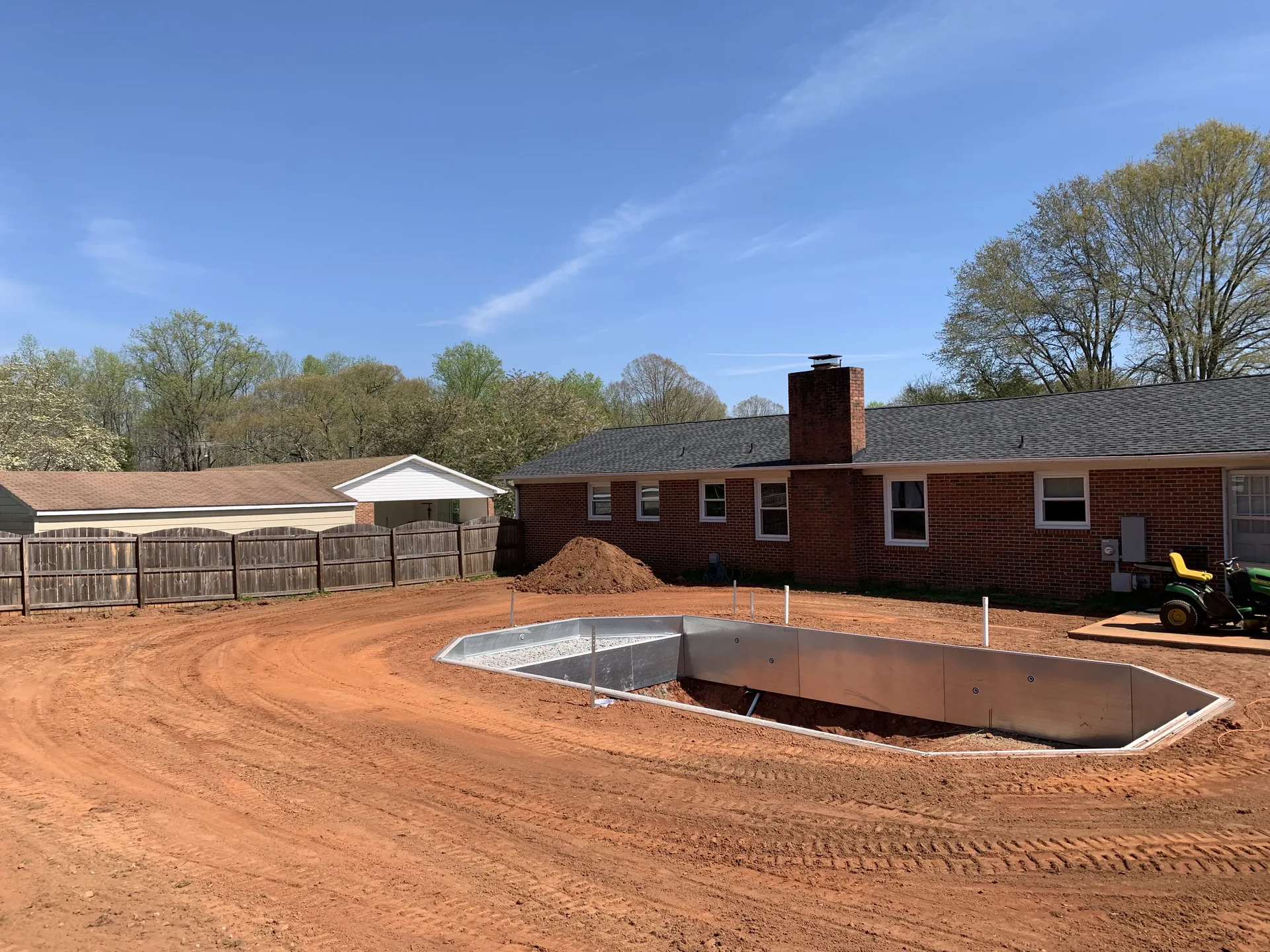 Land clearing in Burlington NC